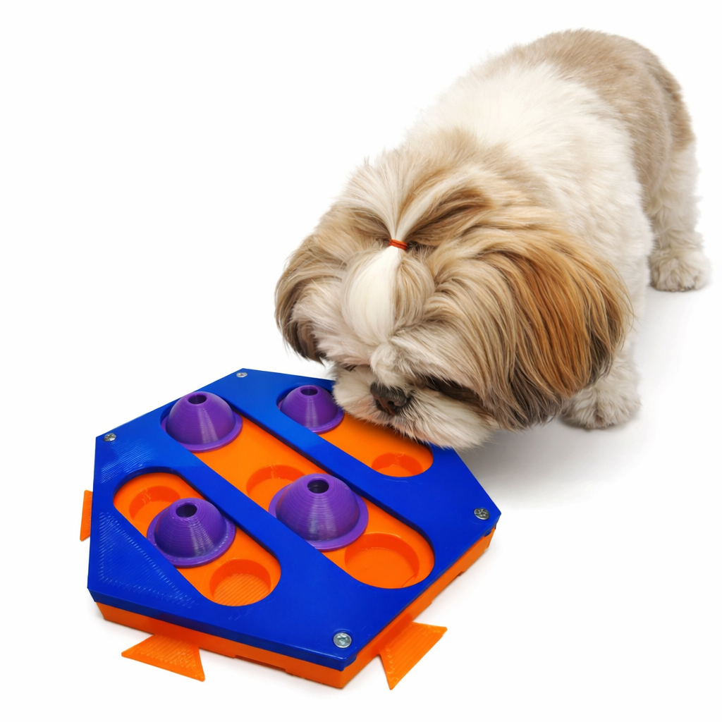 اسباب بازی تشویقی پازلی مخصوص سگ و گربه کد089