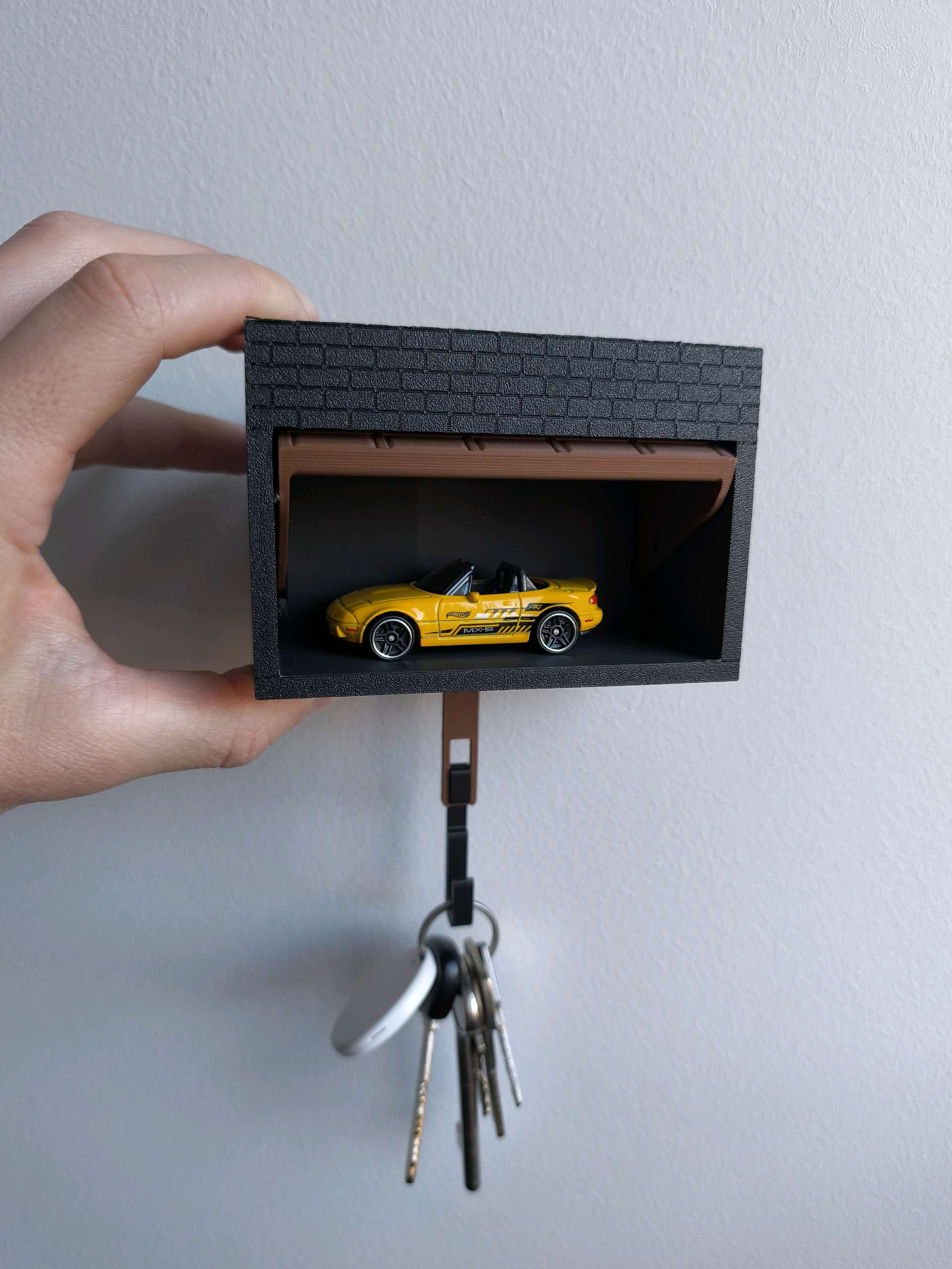 جا کلیدی ماشین مدل گاراژ طرح آجری کد 212 - Image 3