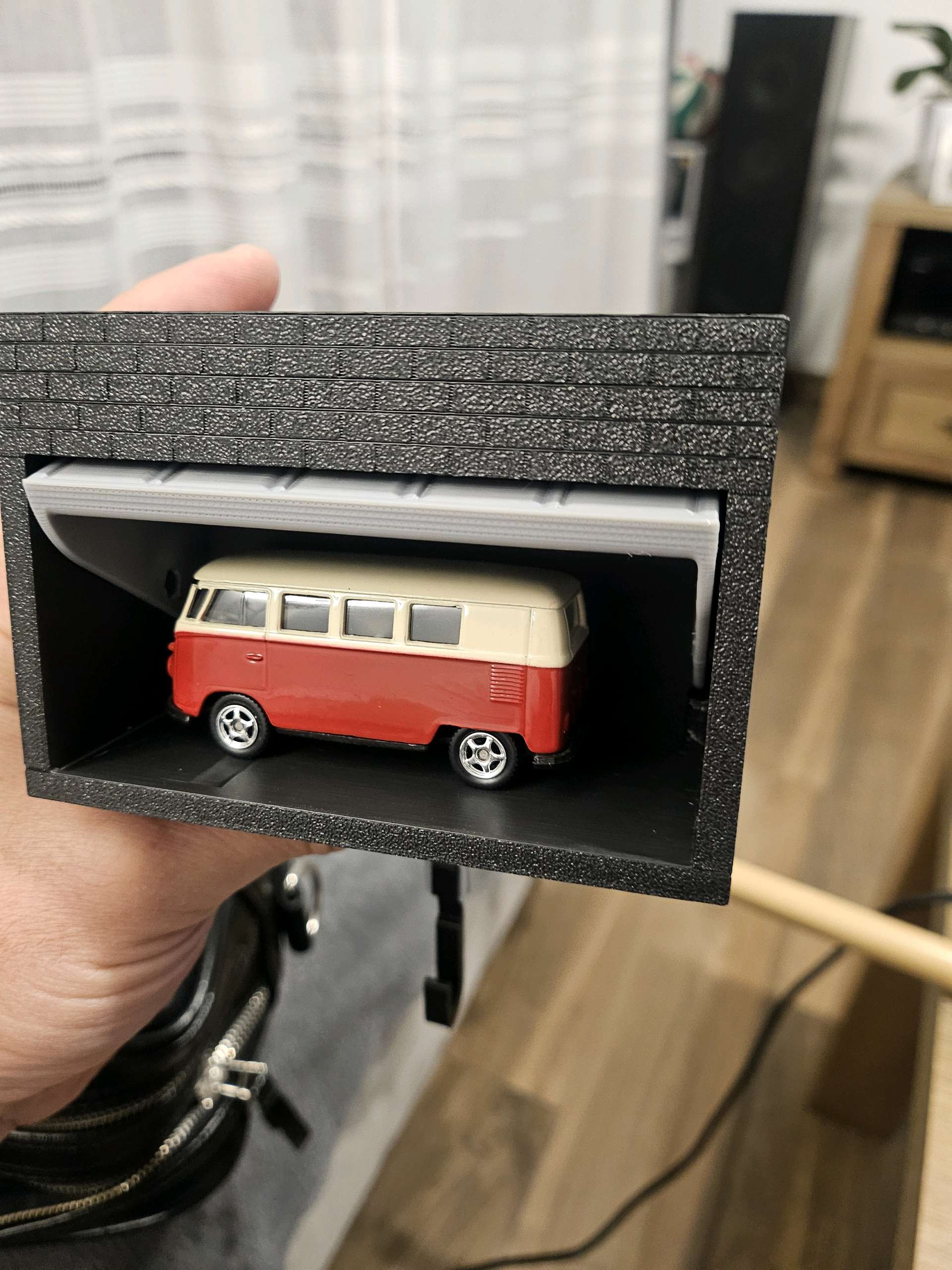 جا کلیدی ماشین مدل گاراژ طرح آجری کد 212 - Image 5