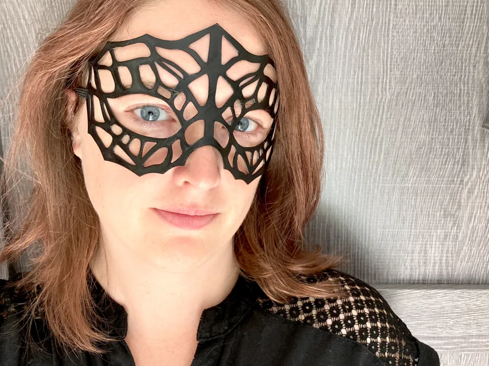 نقاب بالماسکه زنانه کد 233 - Image 4