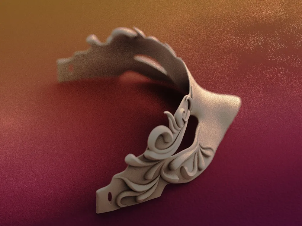 نقاب بالماسکه زنانه کد 242 - Image 3