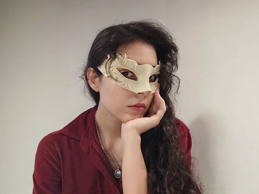 نقاب بالماسکه زنانه کد 242 - Image 2