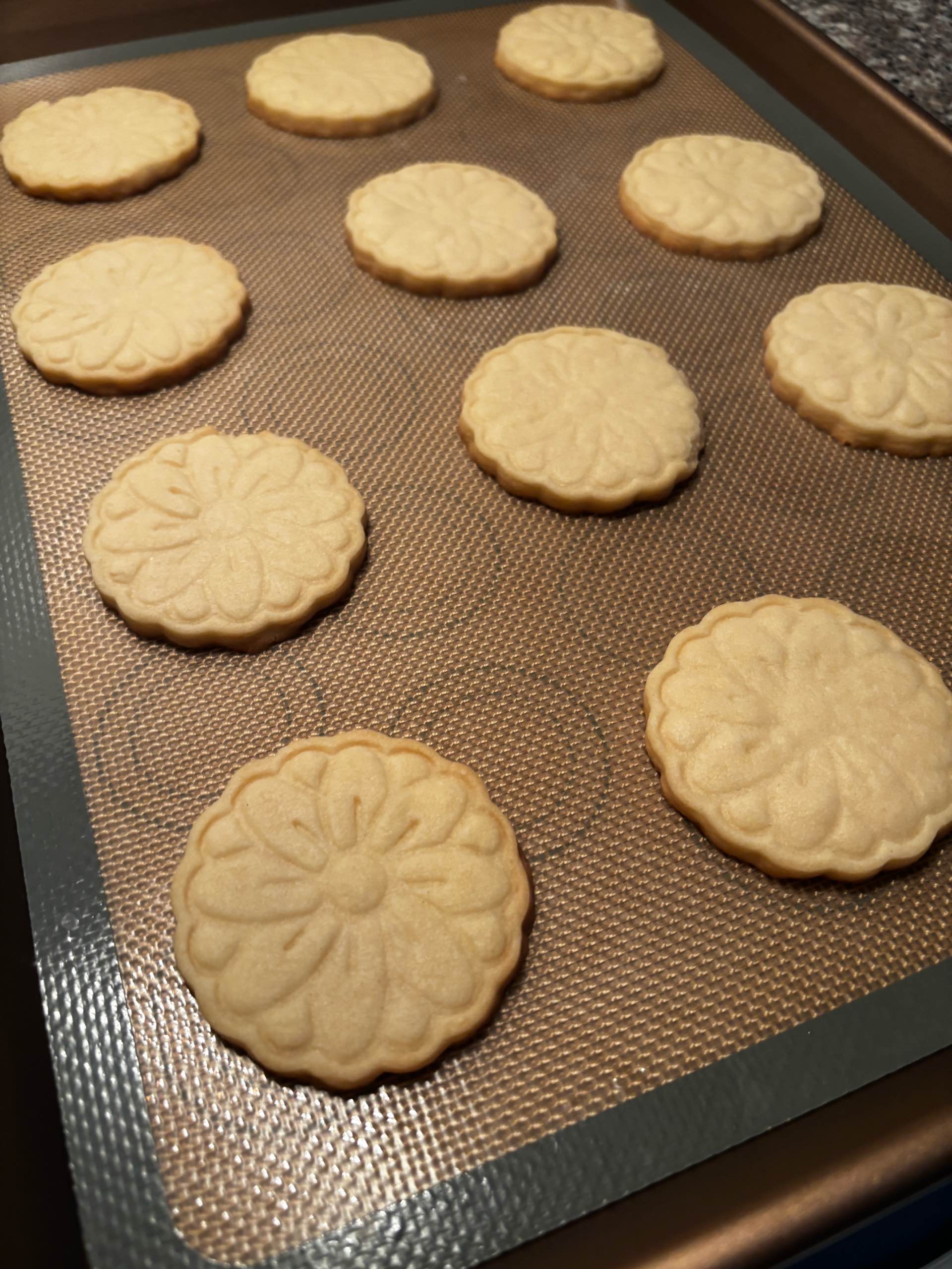 قالب و مهر بیسکویت و شیرینی طرح گل کد 226 - Image 3