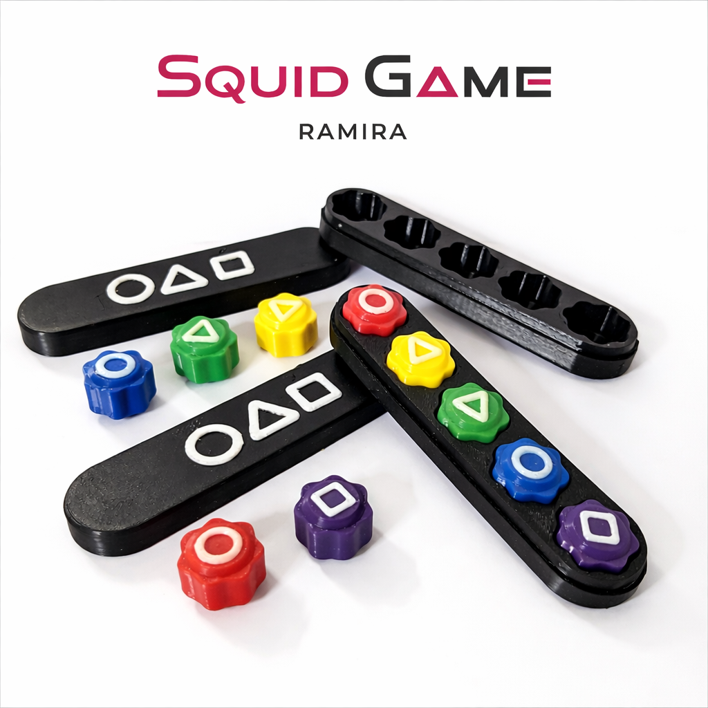 بازی گونگی اسکوییدگیم با جعبه Gonggi Squid Game کد267