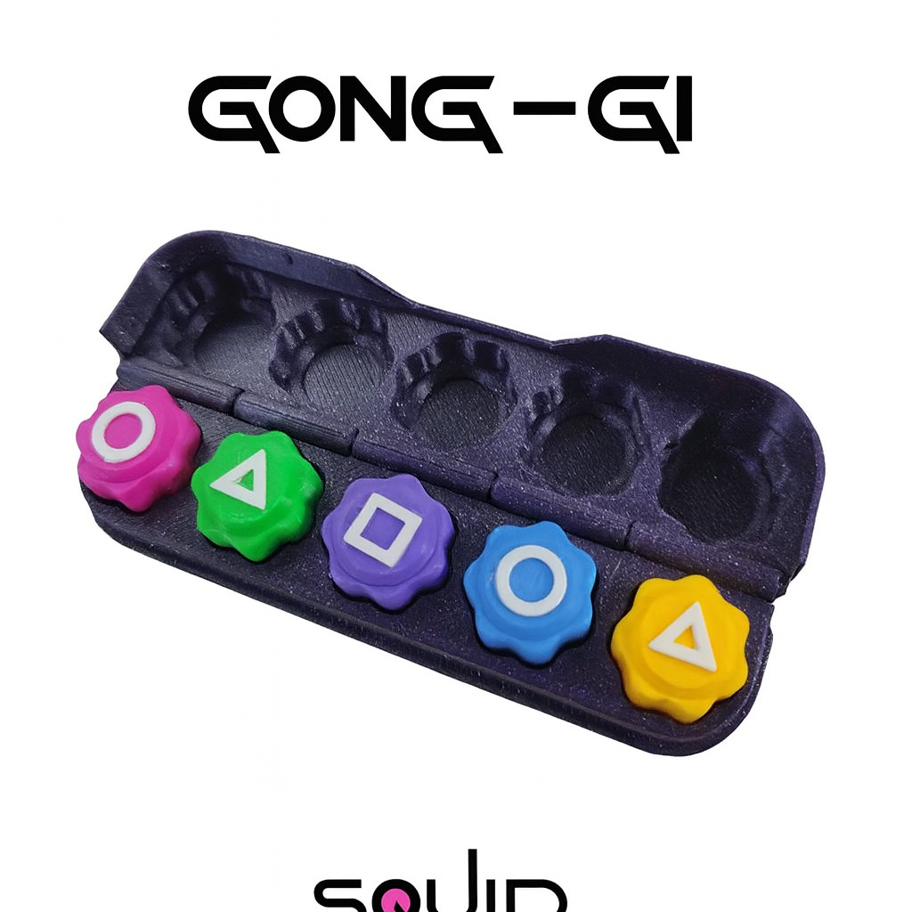 بازی گونگی اسکوییدگیم با جعبه تاشو Gonggi Squid Game کد266