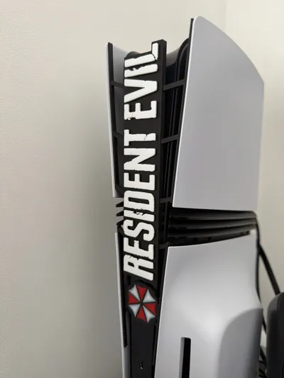 کاور کنسول PS5 طرح Umbrella Resident Evil - ps5 کد 343 - Image 3